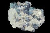 Colorful Fluorite Crystal Cluster - China #128788-1